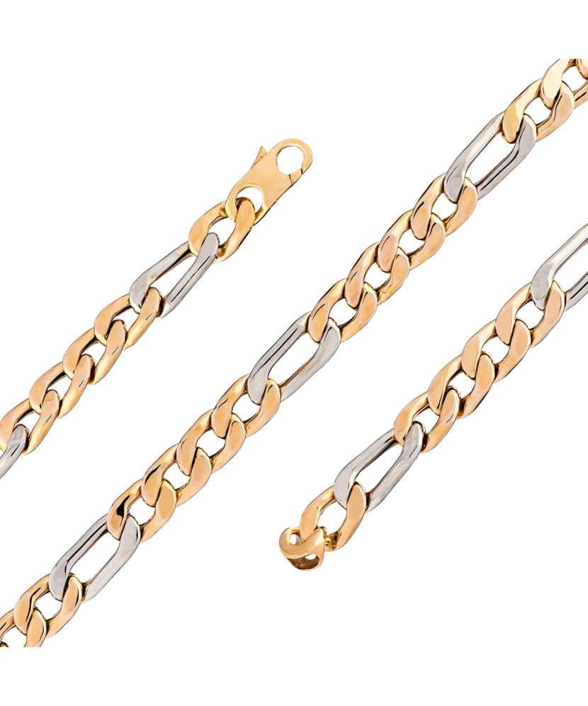 Gold bracelet "Figaro" 7.5mm Gold bracelet "Figaro" 7.5mm