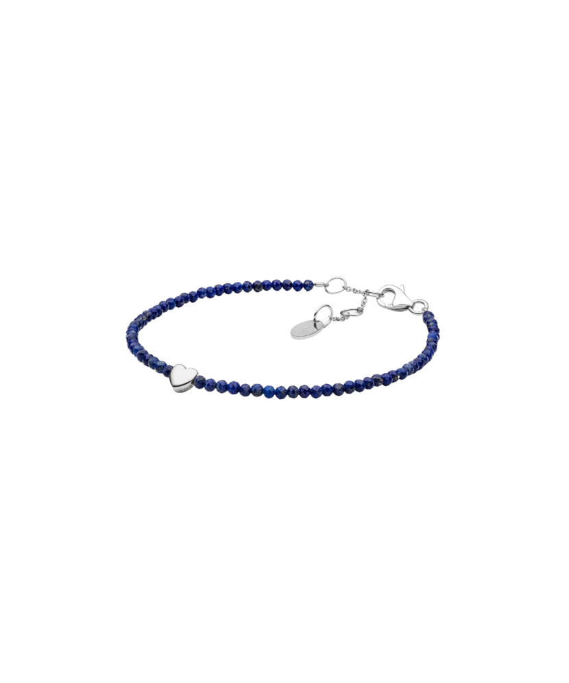 Sterling Silver bracelet with lapis lazuli