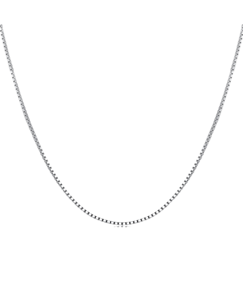 Sterling silver chain "Box"