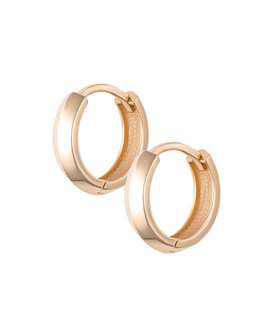 Золотые серьги 13mm