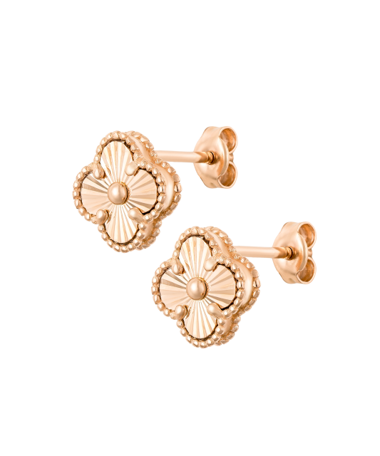 Gold earrings