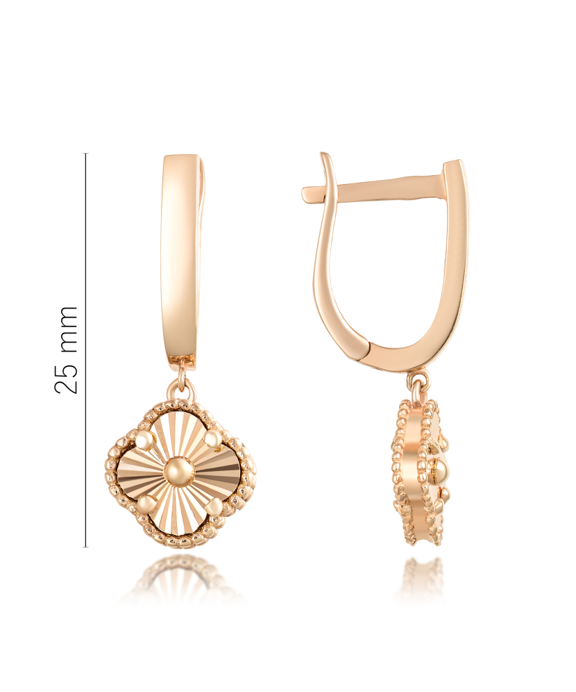 Gold earrings Gold earrings