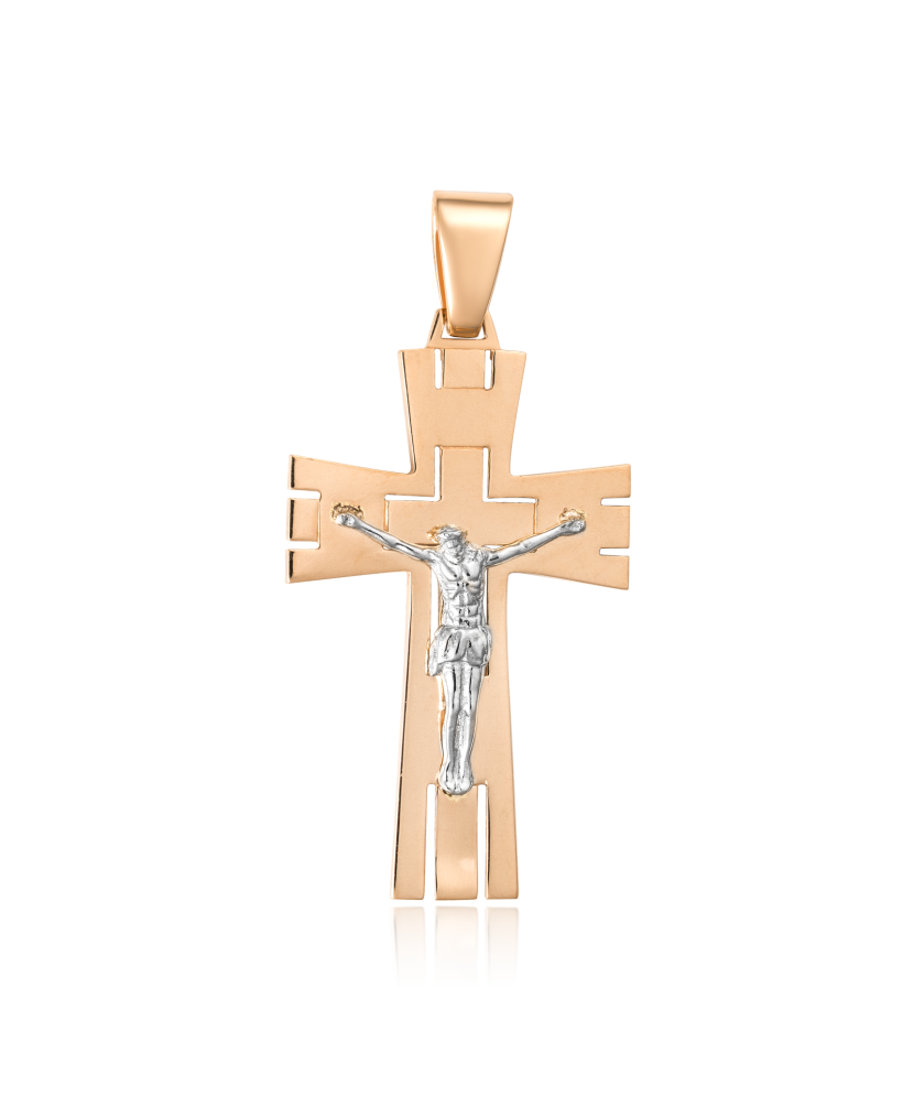 Золотой подвеска "Крестик" Золотой подвеска "Крестик"