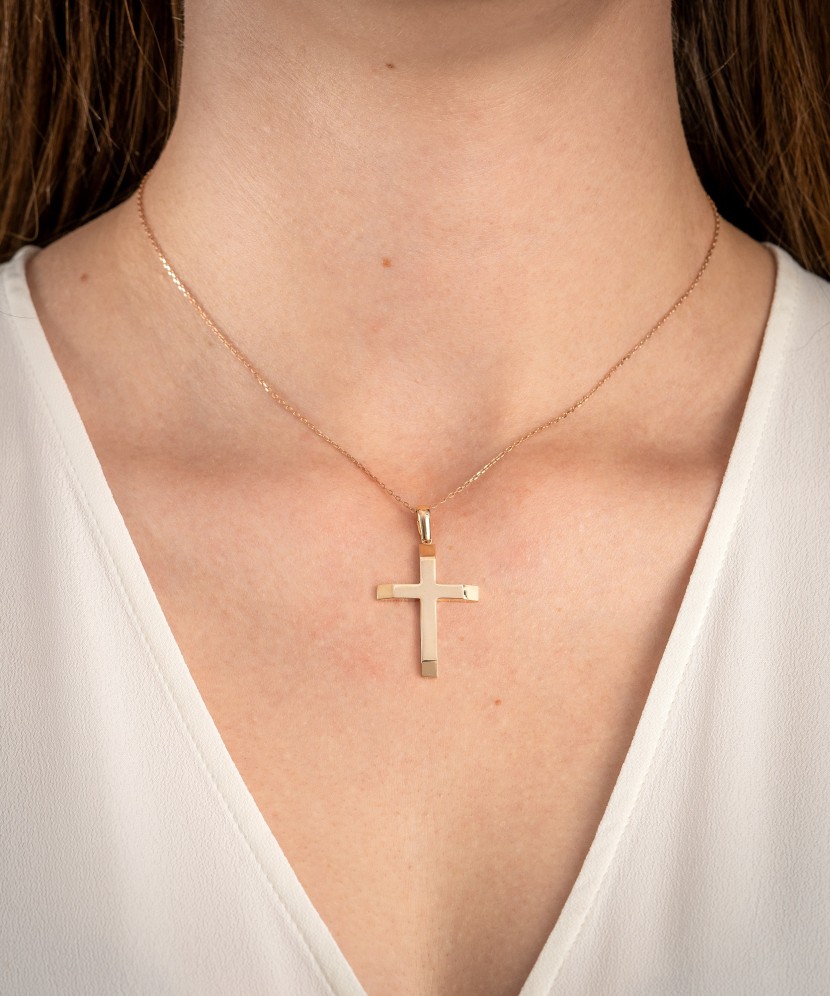 Gold pendant "cross" Gold pendant "cross"