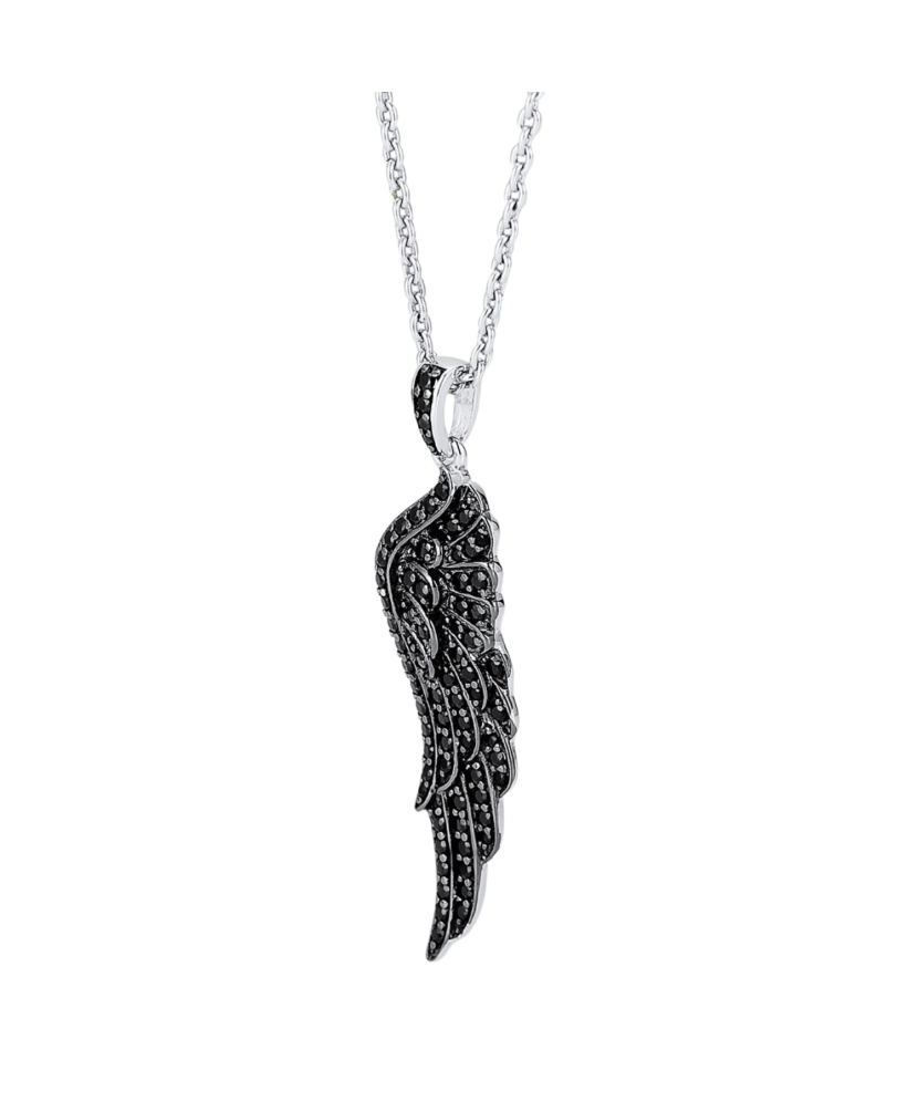 Sterling Silver pendant with spinels
