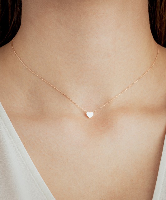 Золотая цепочка с подвеской "Сердечко"