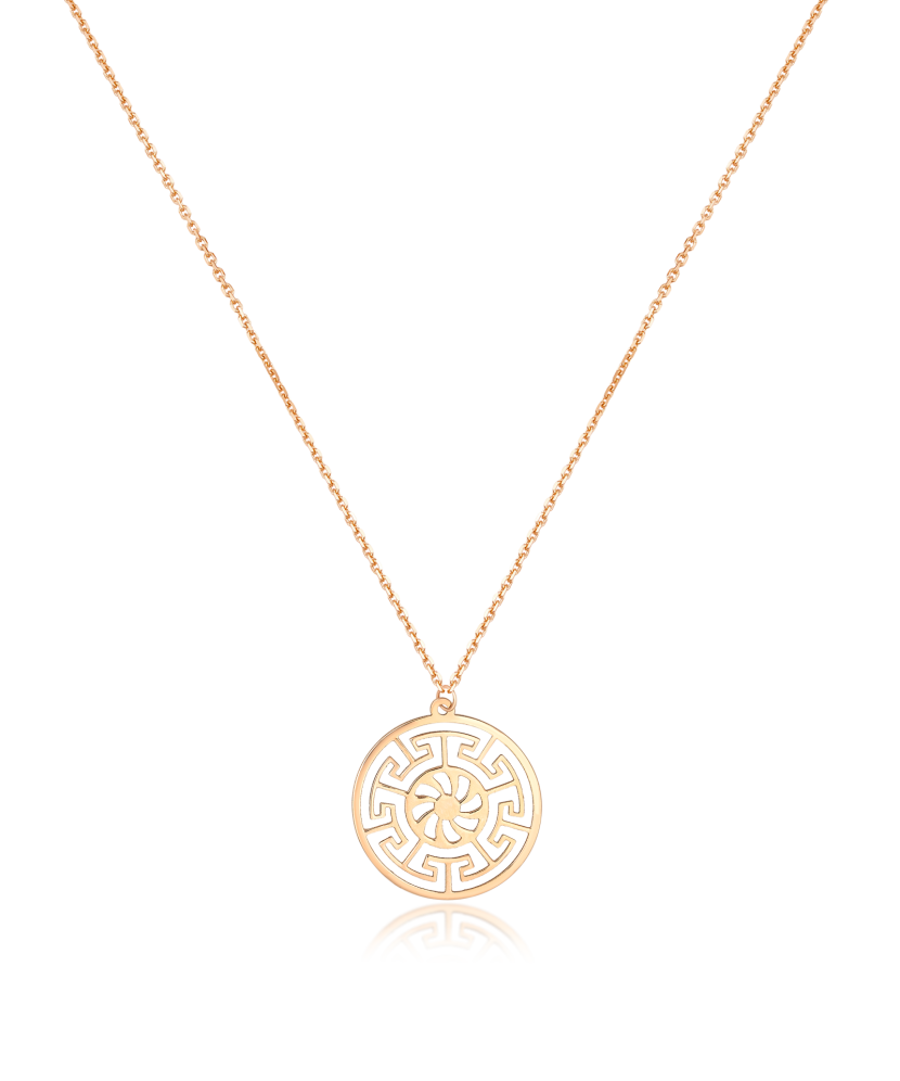 Gold chain with pendant