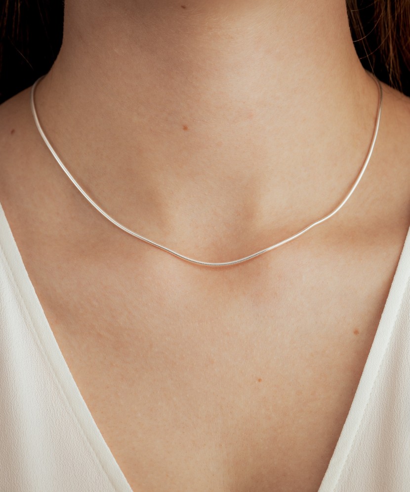 Серебряная цепочка "Snake" 1.4mm