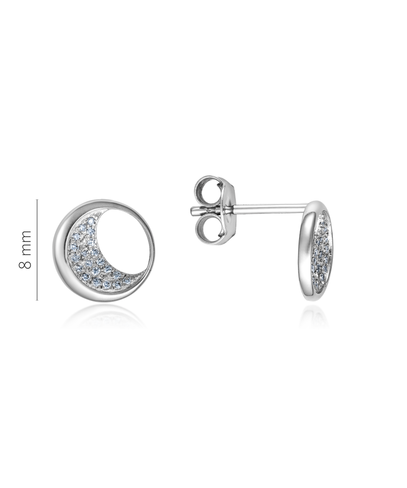 Серьги из белого золота с бриллиантами Серьги из белого золота с бриллиантами