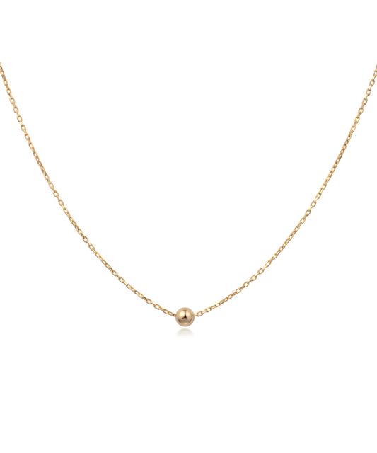 Gold chain with pendant