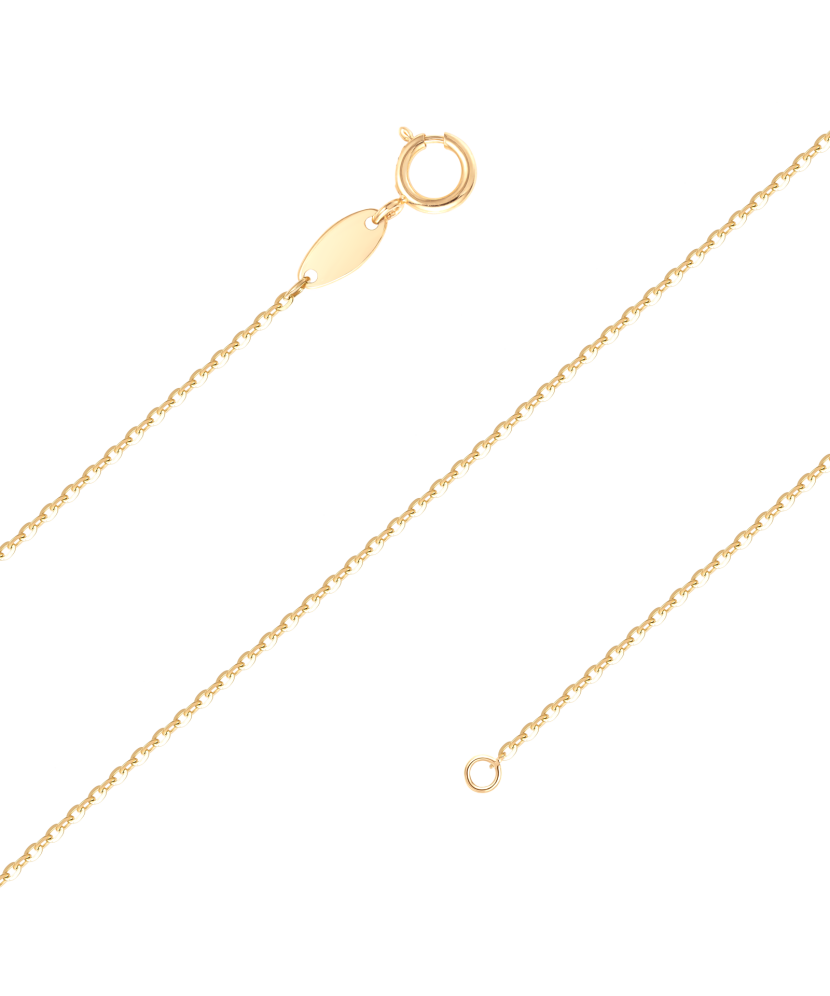 Yellow gold chain "Anchor"