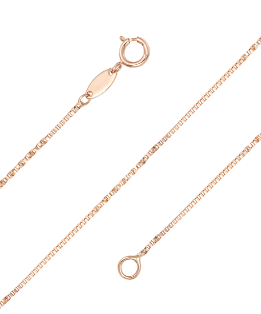 Gold chain "Box"