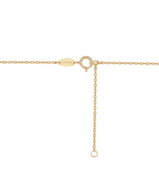 Золотая цепочка с подвеской буква G