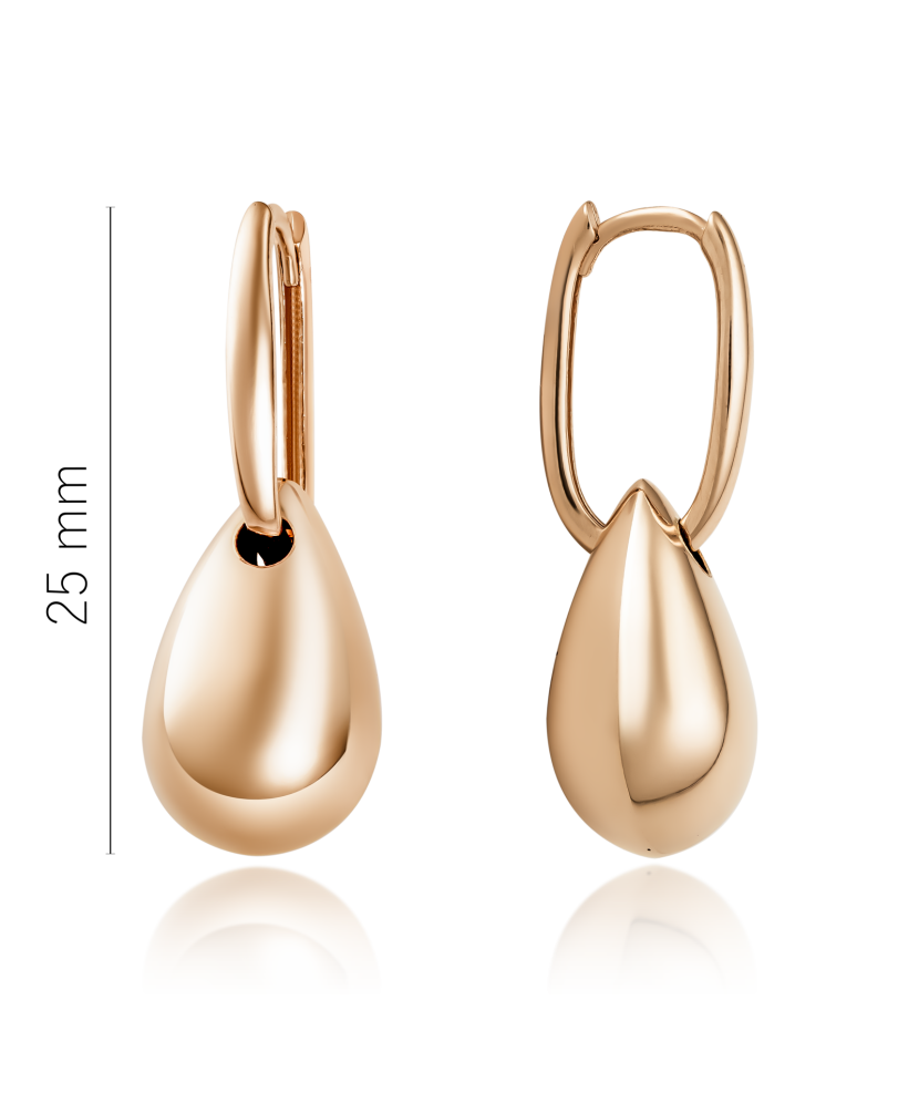 Gold earrings Gold earrings