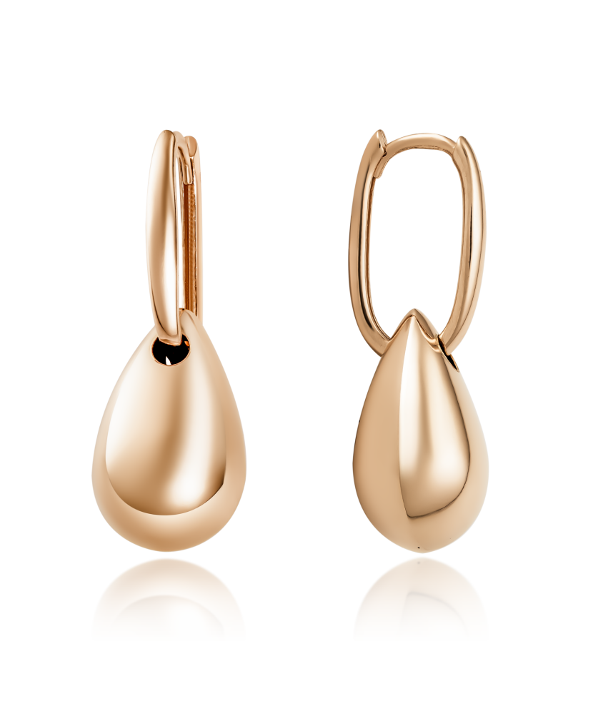 Gold earrings Gold earrings