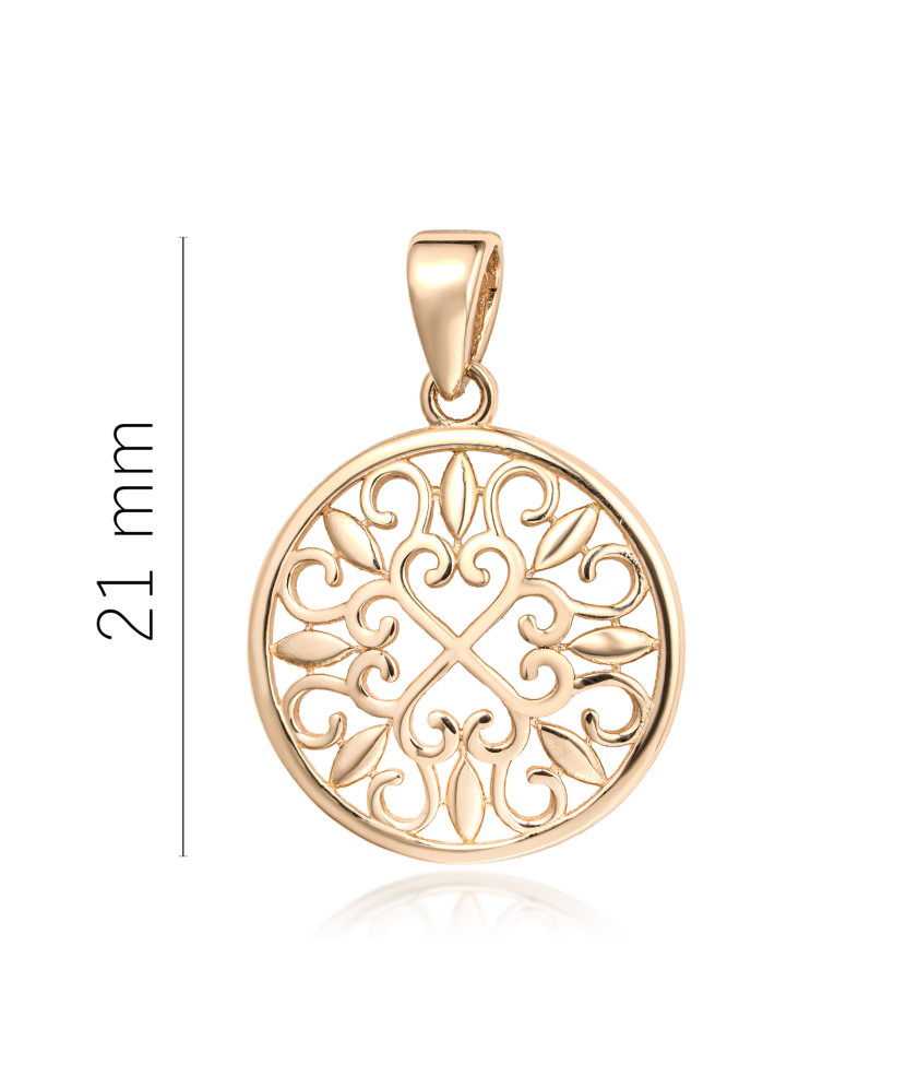 Gold pendant "heart" Gold pendant "heart"