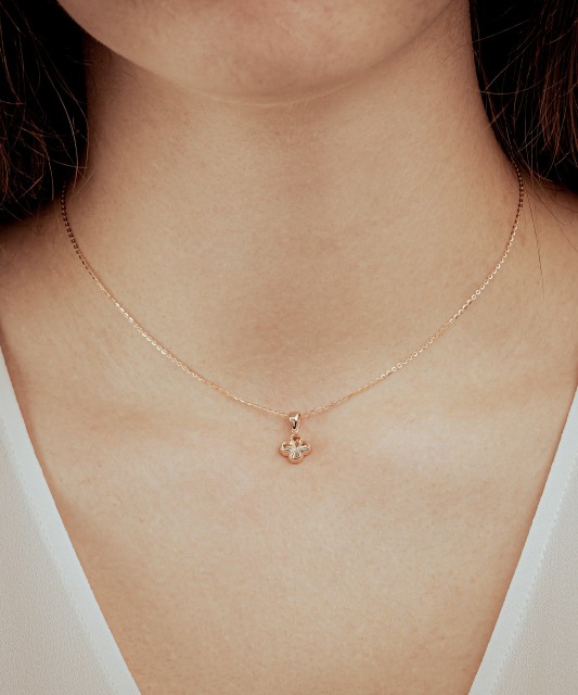 Gold pendant "heart"