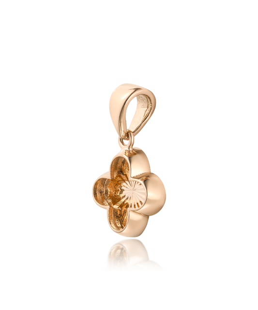 Gold pendant "heart"