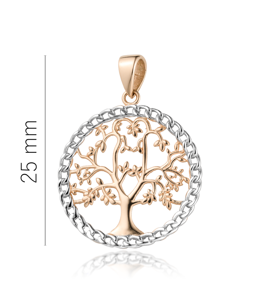Gold pendant "Tree of life"