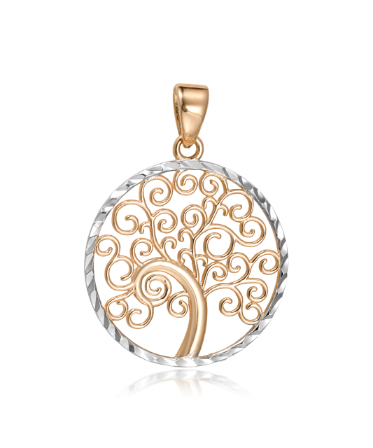 Gold pendant "Tree of life"