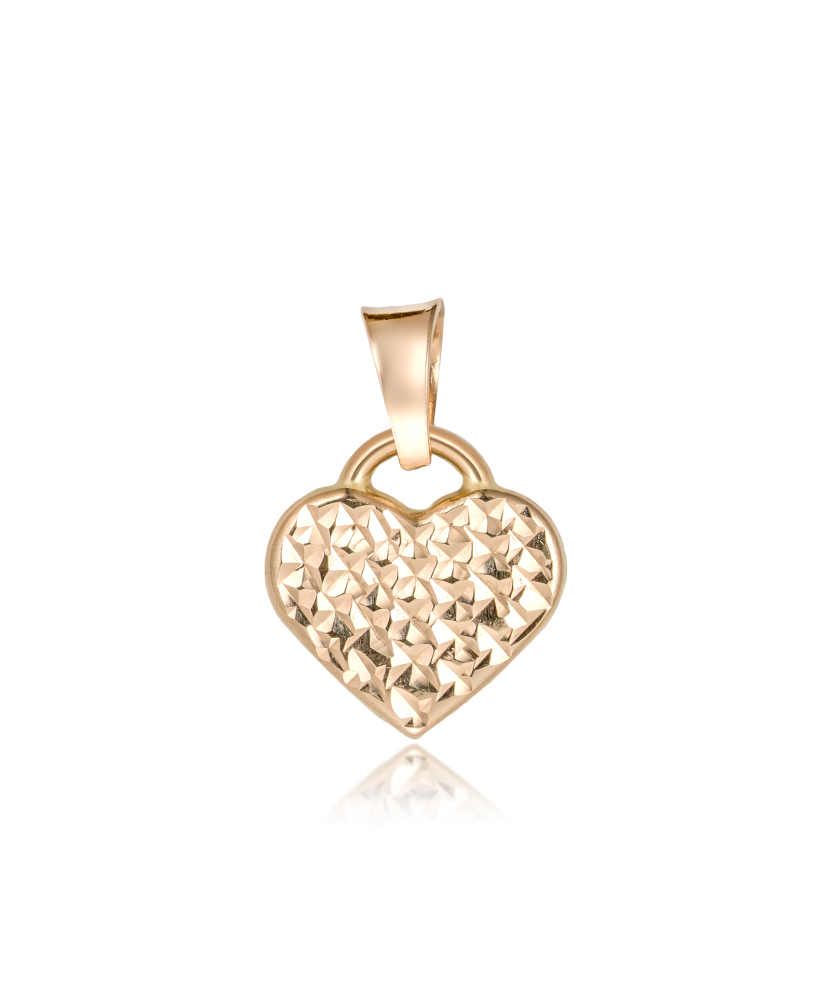 Gold pendant "heart"