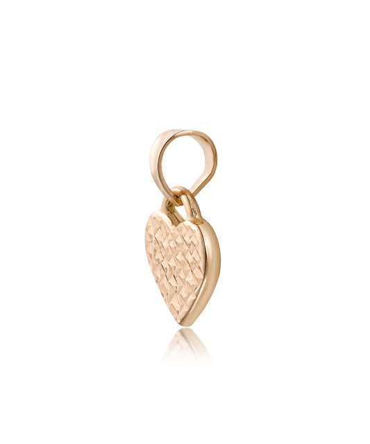 Gold pendant "heart"