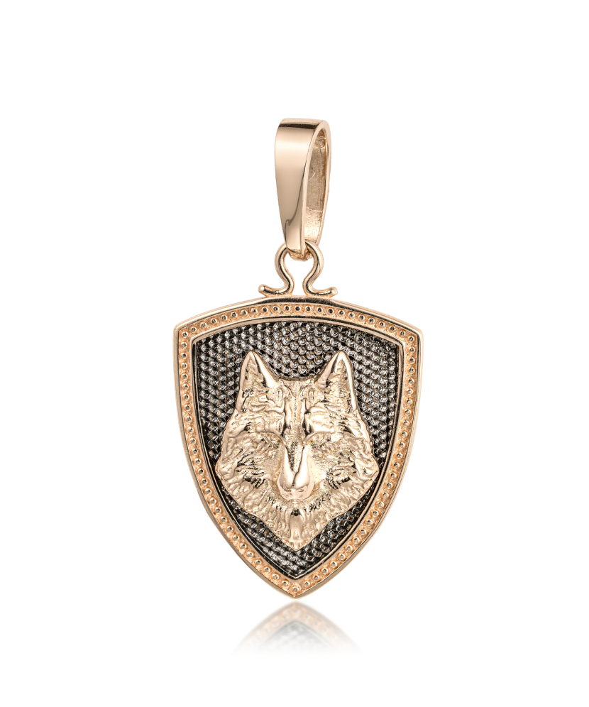 Золотой подвеска