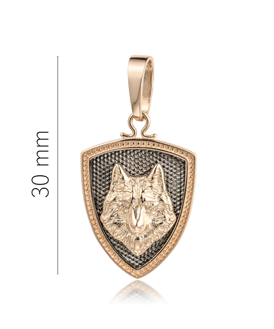 Gold pendant