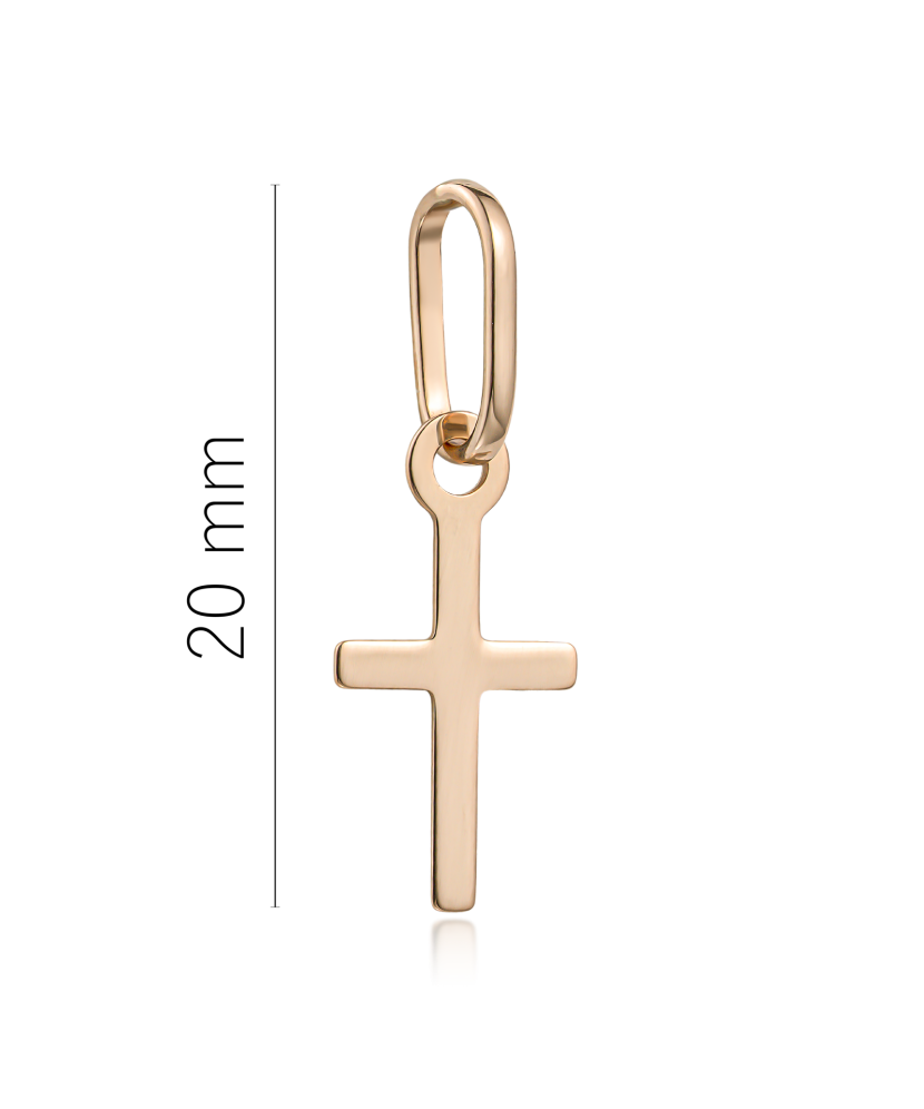 Gold pendant "cross"