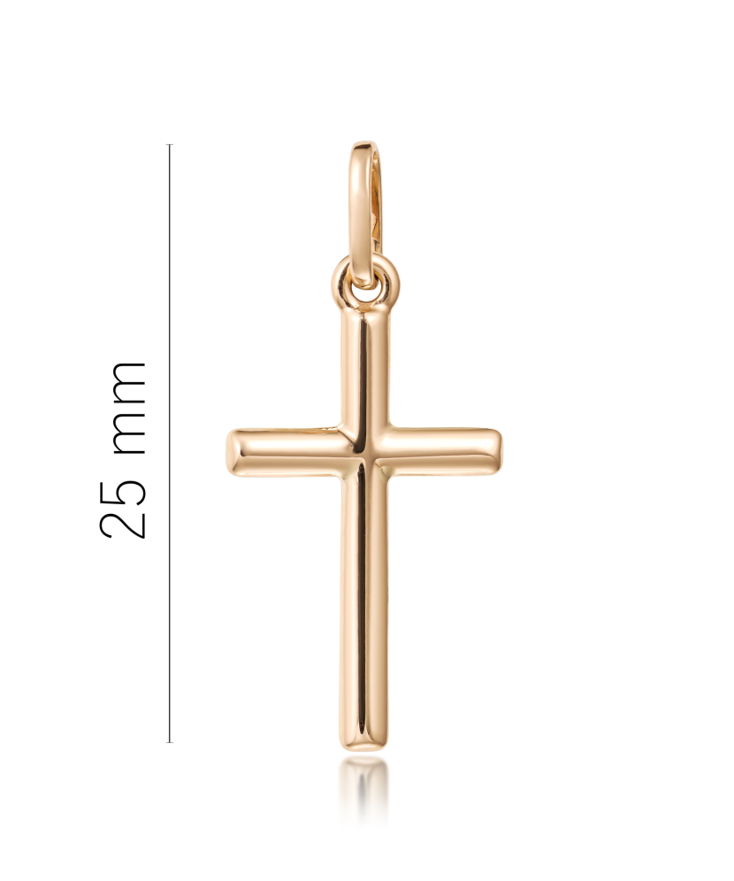 Gold pendant "cross"