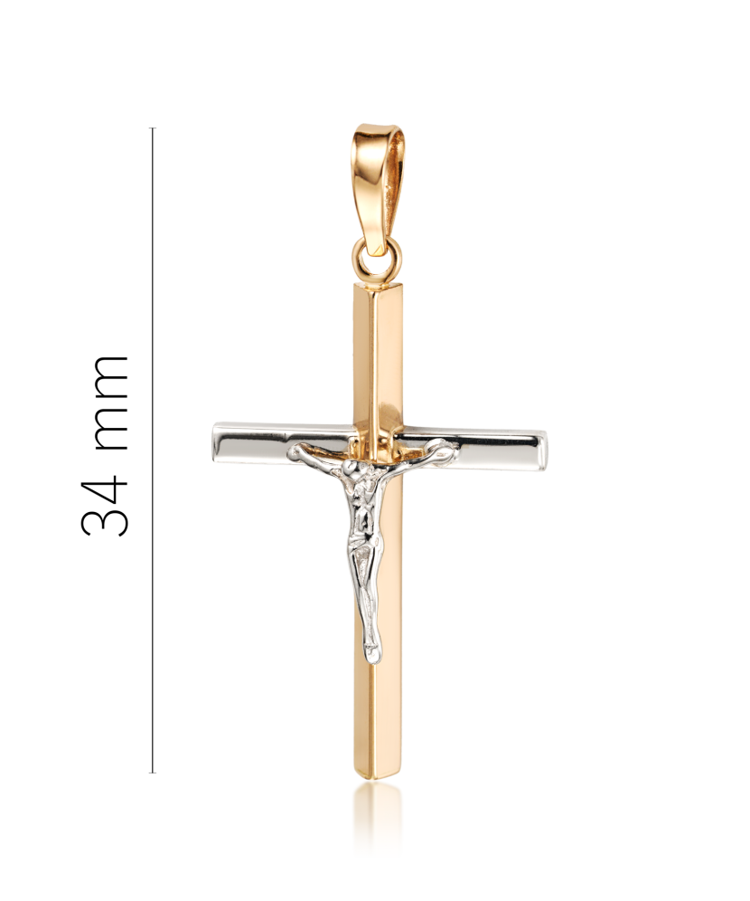 Gold pendant "cross"