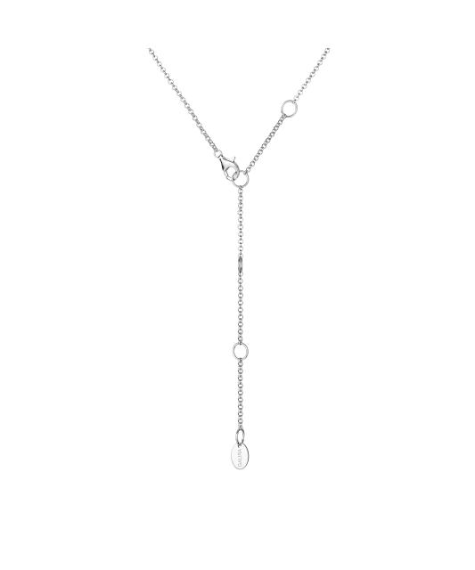 Серебряная цепочка с жемчужной подвеской