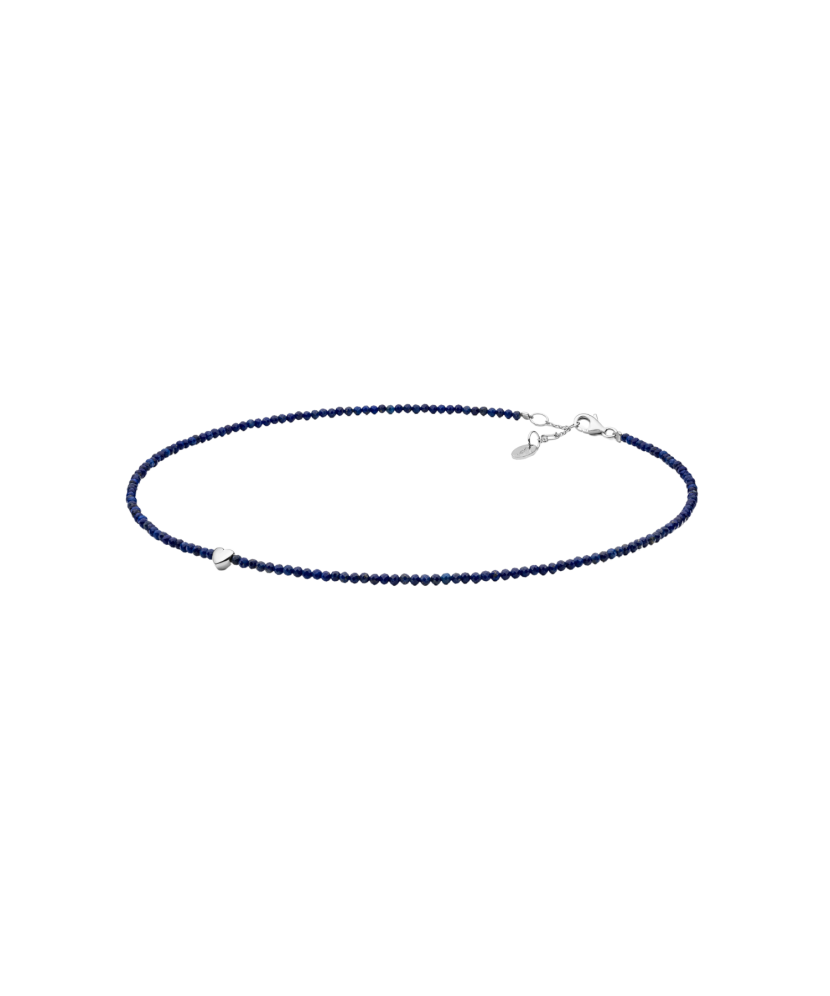 Колье из лазурита с серебром Колье из лазурита с серебром