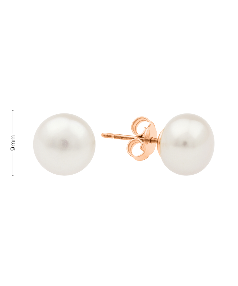 Gold earrings with pearls Gold earrings with pearls