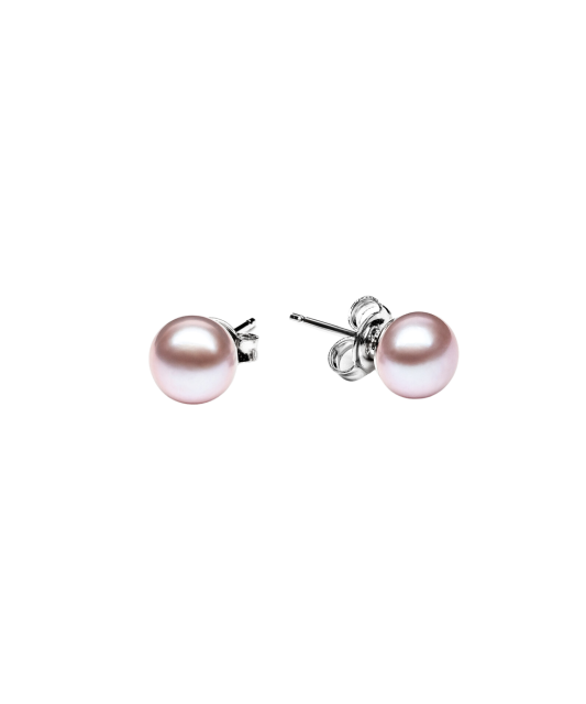 Серьги из серебра с жемчугом