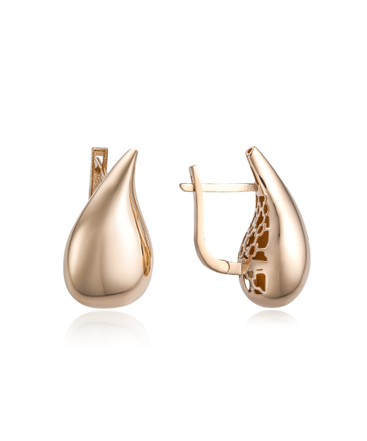 Gold earrings