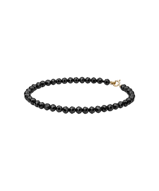 Bracelet with spinels and gold