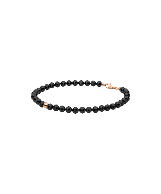Bracelet with spinels and gold
