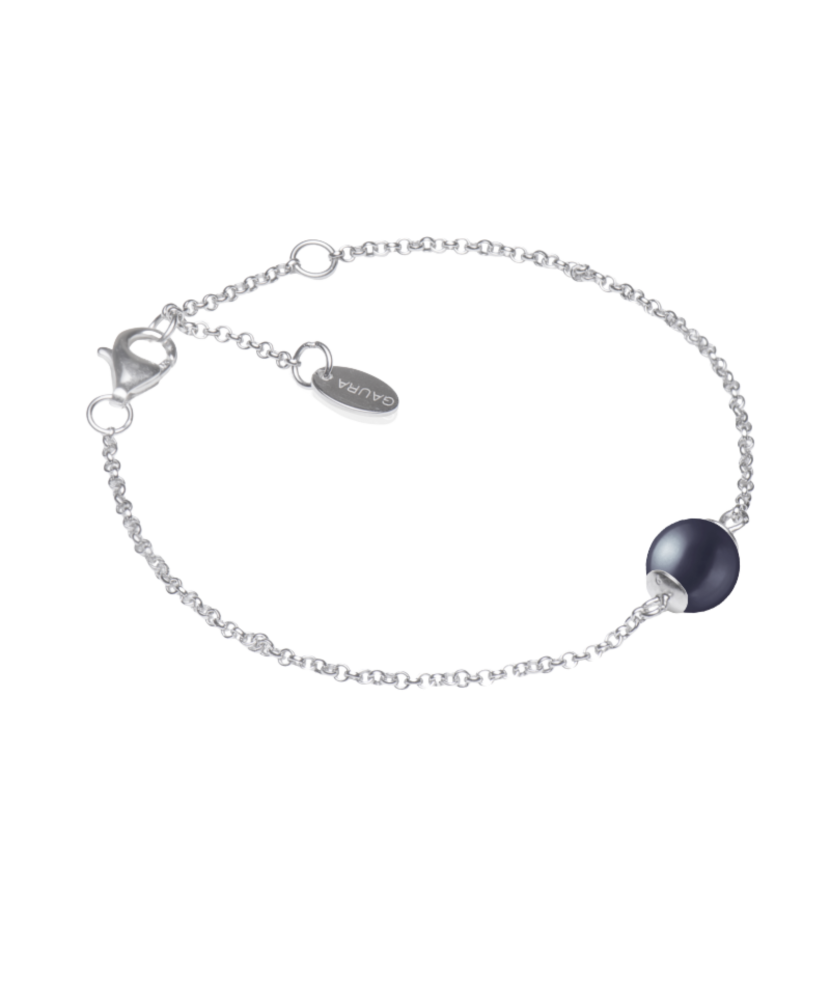 Silver Bracelet With Pearl