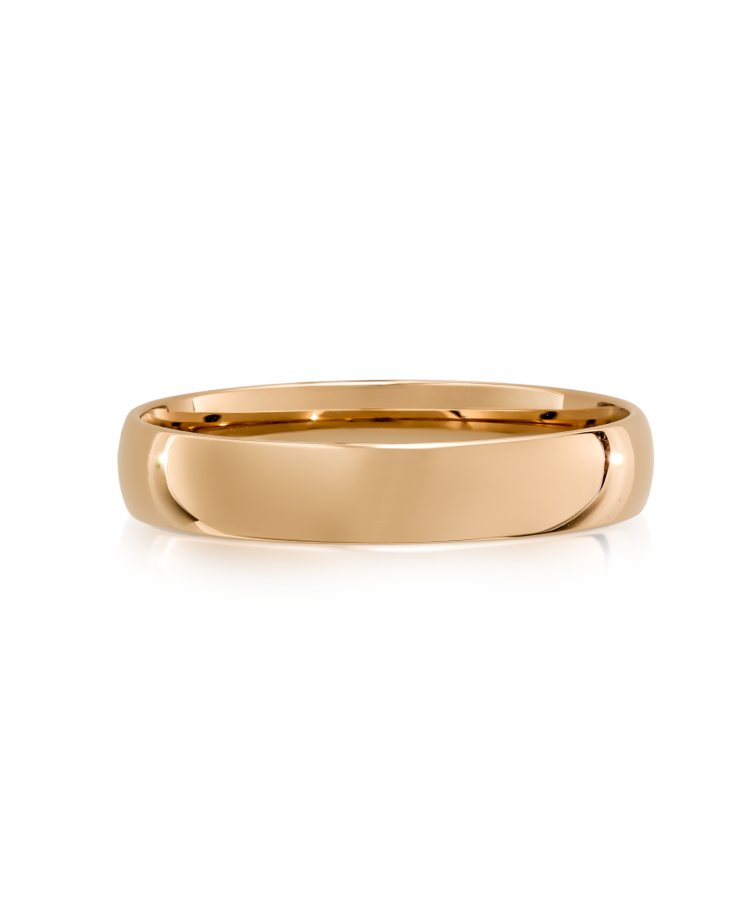 Gold wedding ring 4mm