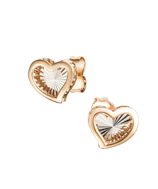 Gold earrings