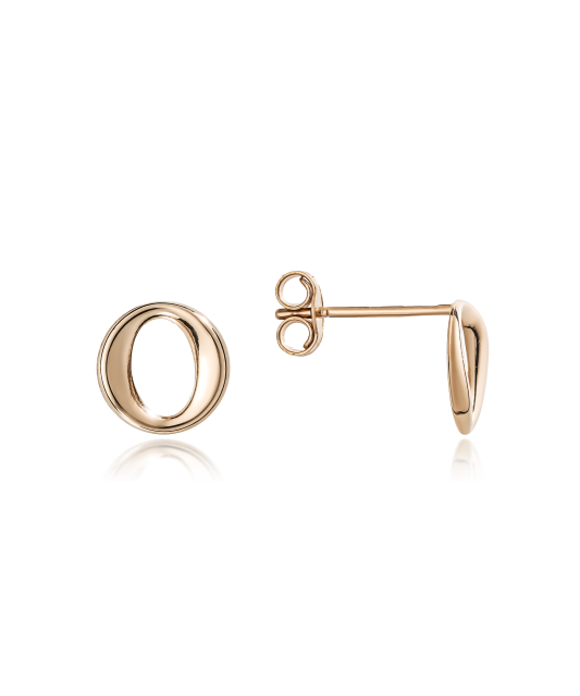Gold earrings