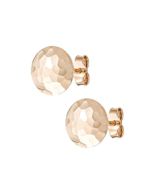 Gold earrings