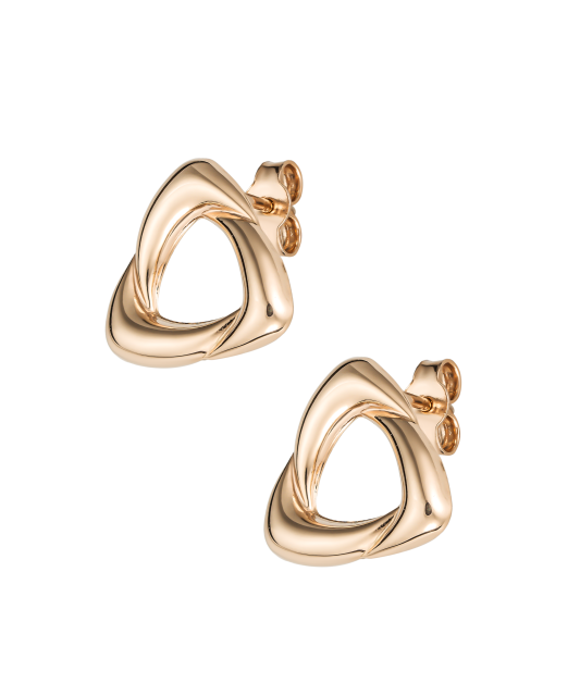 Gold earrings