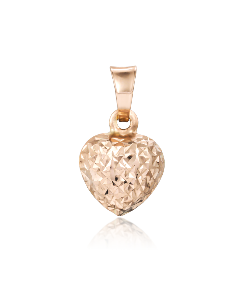 Gold pendant "heart"