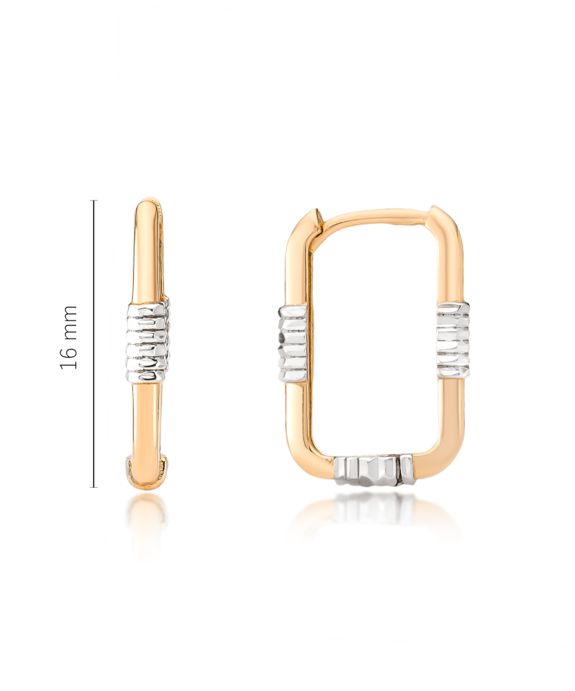 Gold earrings Gold earrings