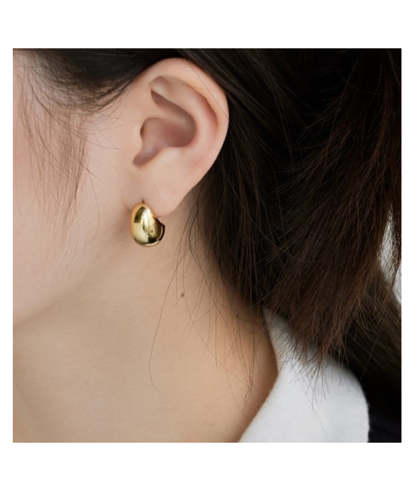 Gilded sterling silver earrings Gilded sterling silver earrings