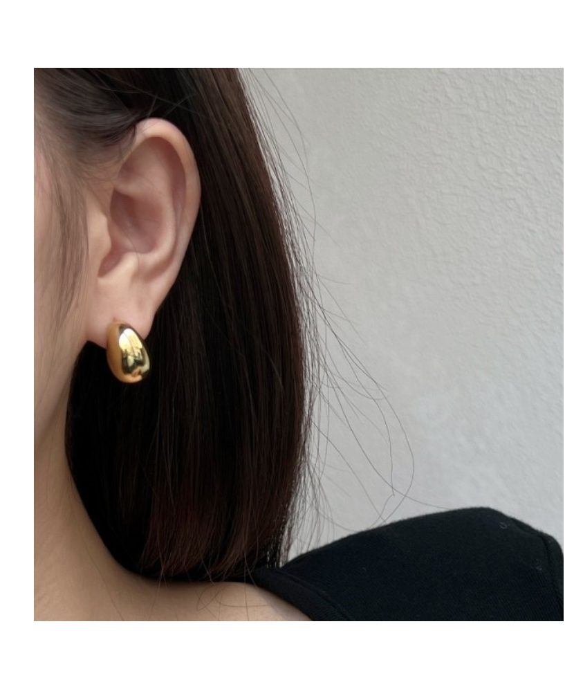 Gilded sterling silver earrings Gilded sterling silver earrings