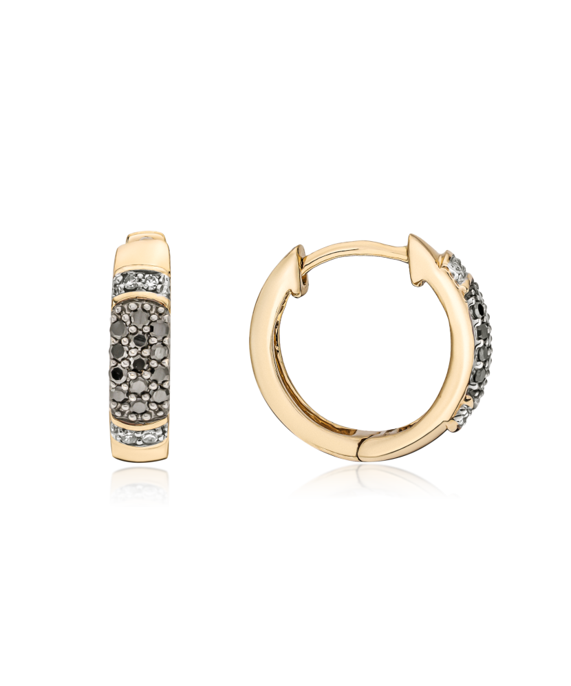 Серьги из золота с бриллиантами Серьги из золота с бриллиантами