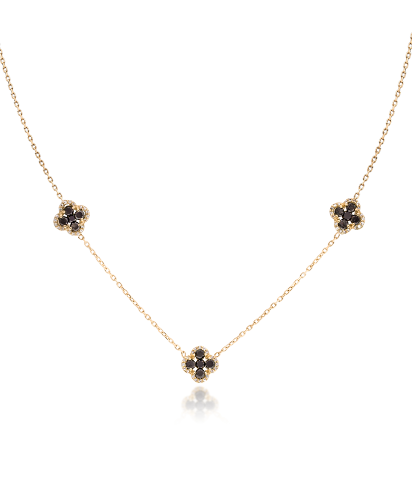 Золотая цепочка с бриллиантами